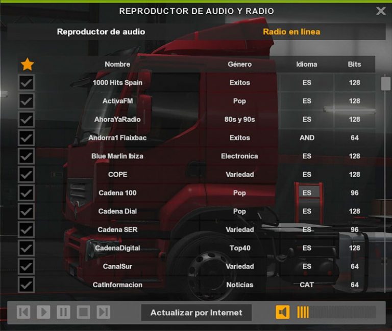 Spain Radios Stations v1.7 (01022020) ETS 2 mods