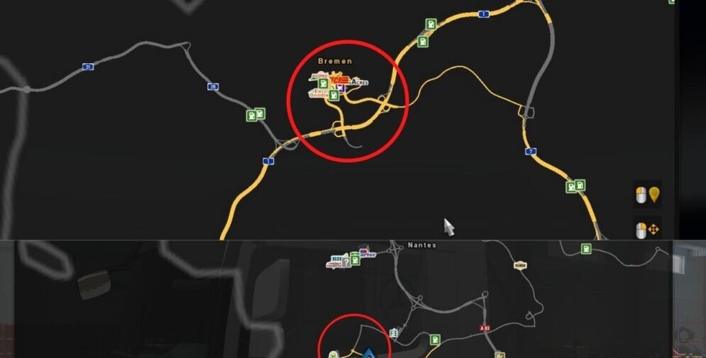 extension for the scs map 1.40 (2.0) ETS 2 mods, Ets2 map, Euro truck