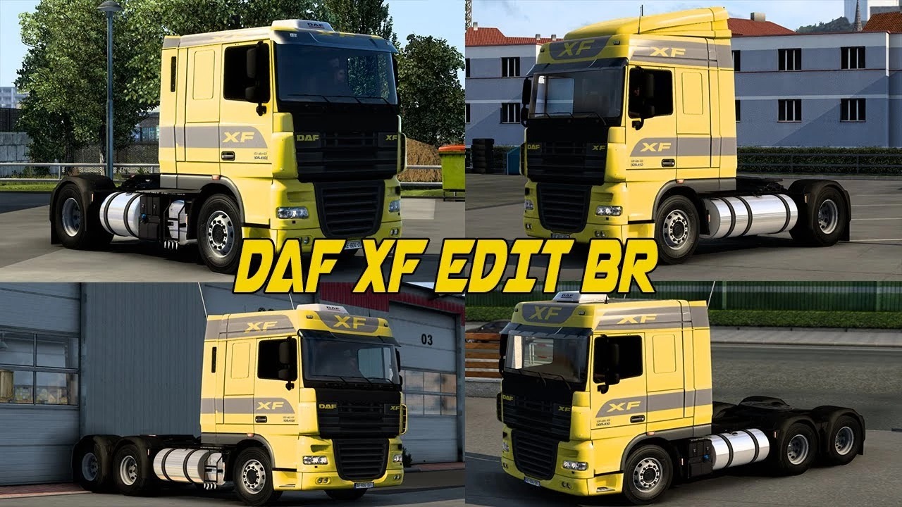 DAF ESTILO BREDIT 1.40 ETS 2 mods, Ets2 map, Euro truck simulator 2