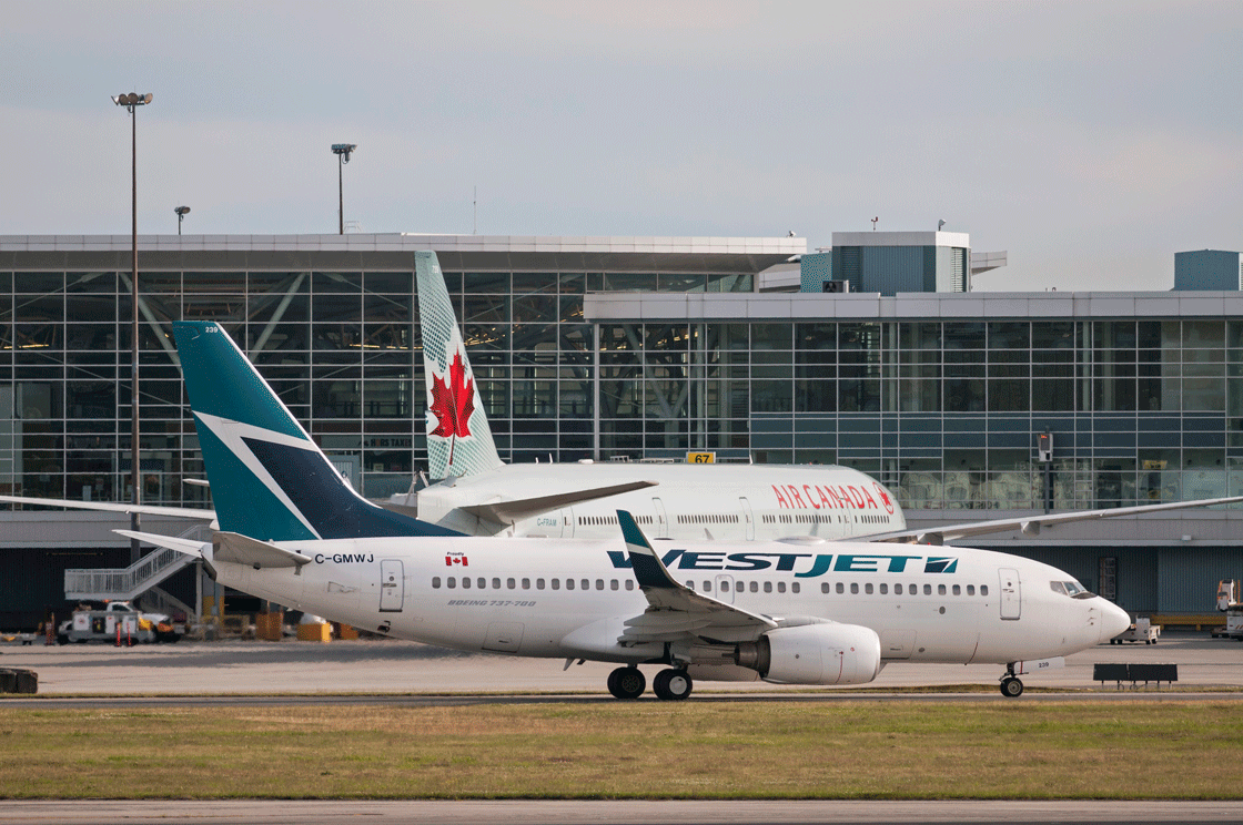 Canada's largest airlines and airports support Flight Plan