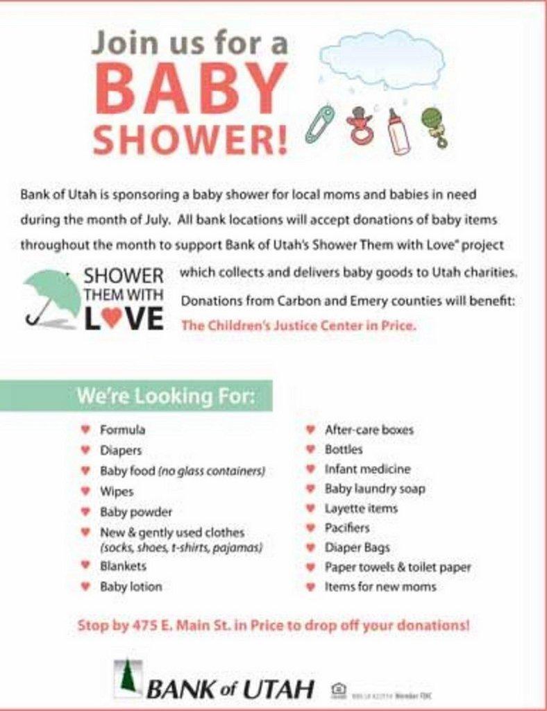 Go to Bank of Utah and “Shower them with love” ETV News