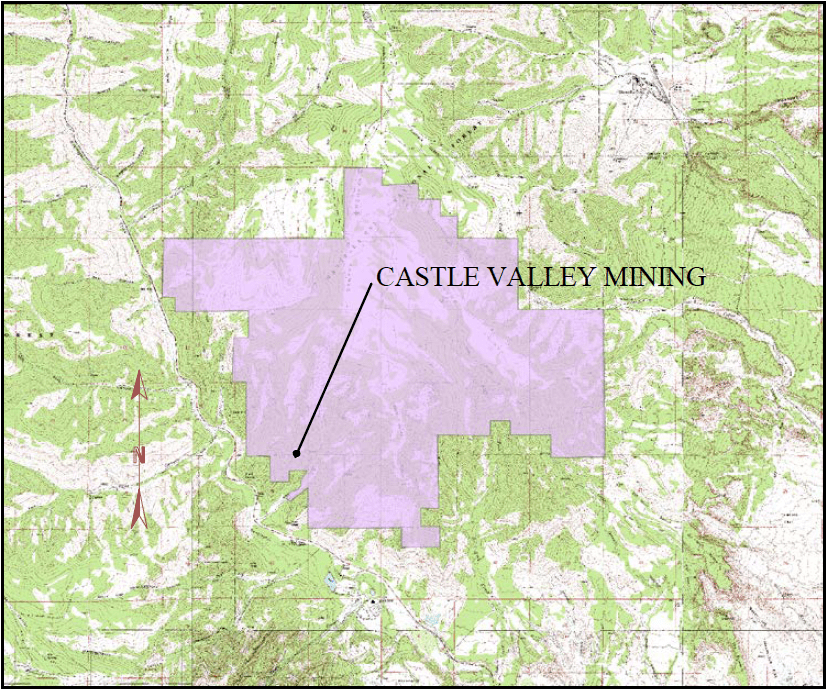 CASTLE VALLEY MINING, LLC BEAR CANYON MINE C/015/0025 PERMIT