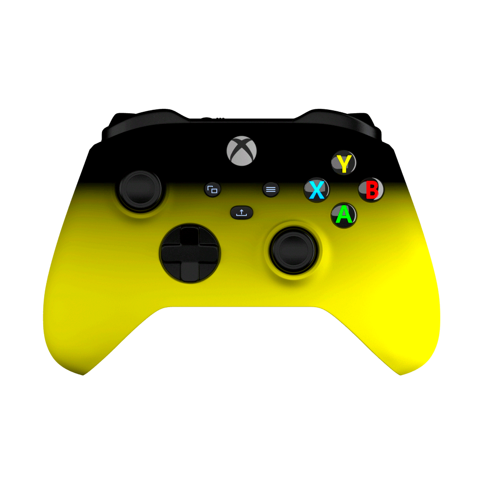 Aim Neon Yellow Shadow Xbox One AimControllers