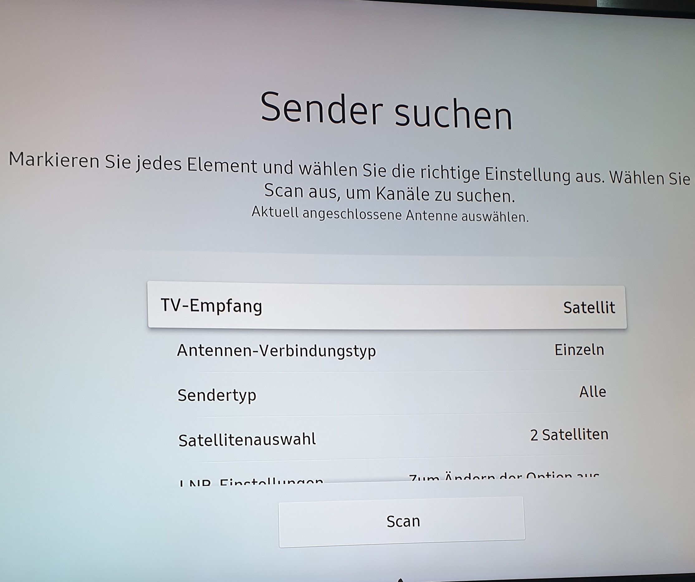 SatelittensenderChaos bei DualEmpfang Astra/Hotbird Samsung Community