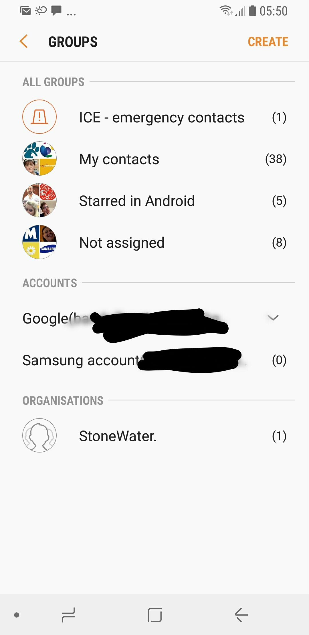 Access to Samsung Contacts List Samsung Community