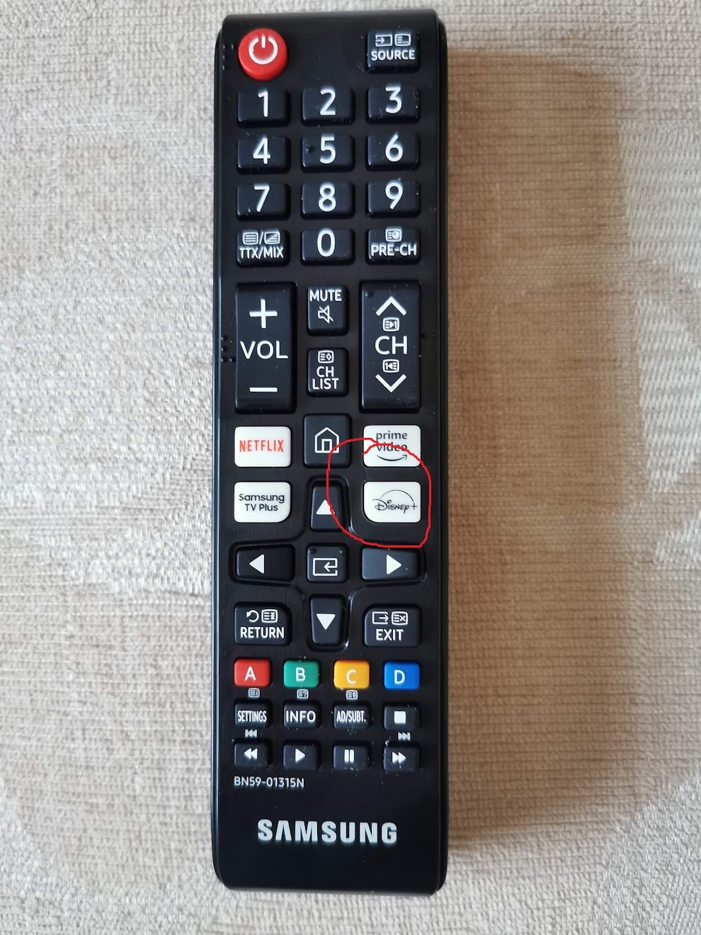 QE43Q60BAUXXU Standard Remote 'Guide' button Samsung Community