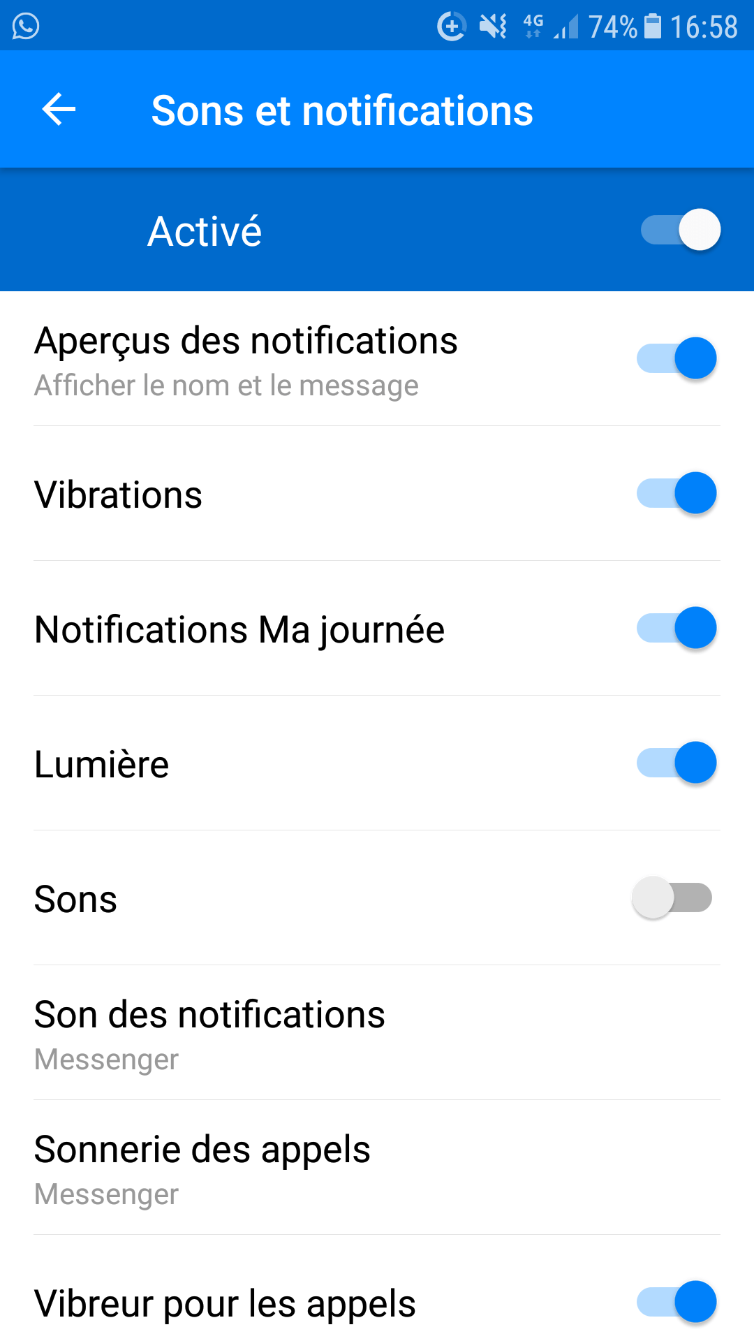 Résolu Problème de notification Messenger A5 2017 Samsung Community