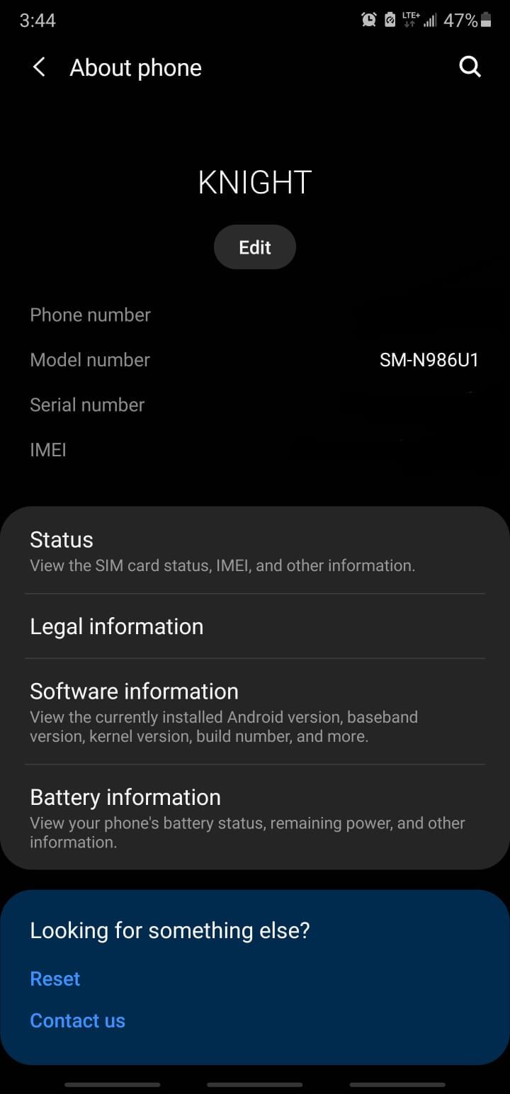 Solved Samsung S20+ 5G SMG986U1 Network Mode Doesn't Show 5G Option