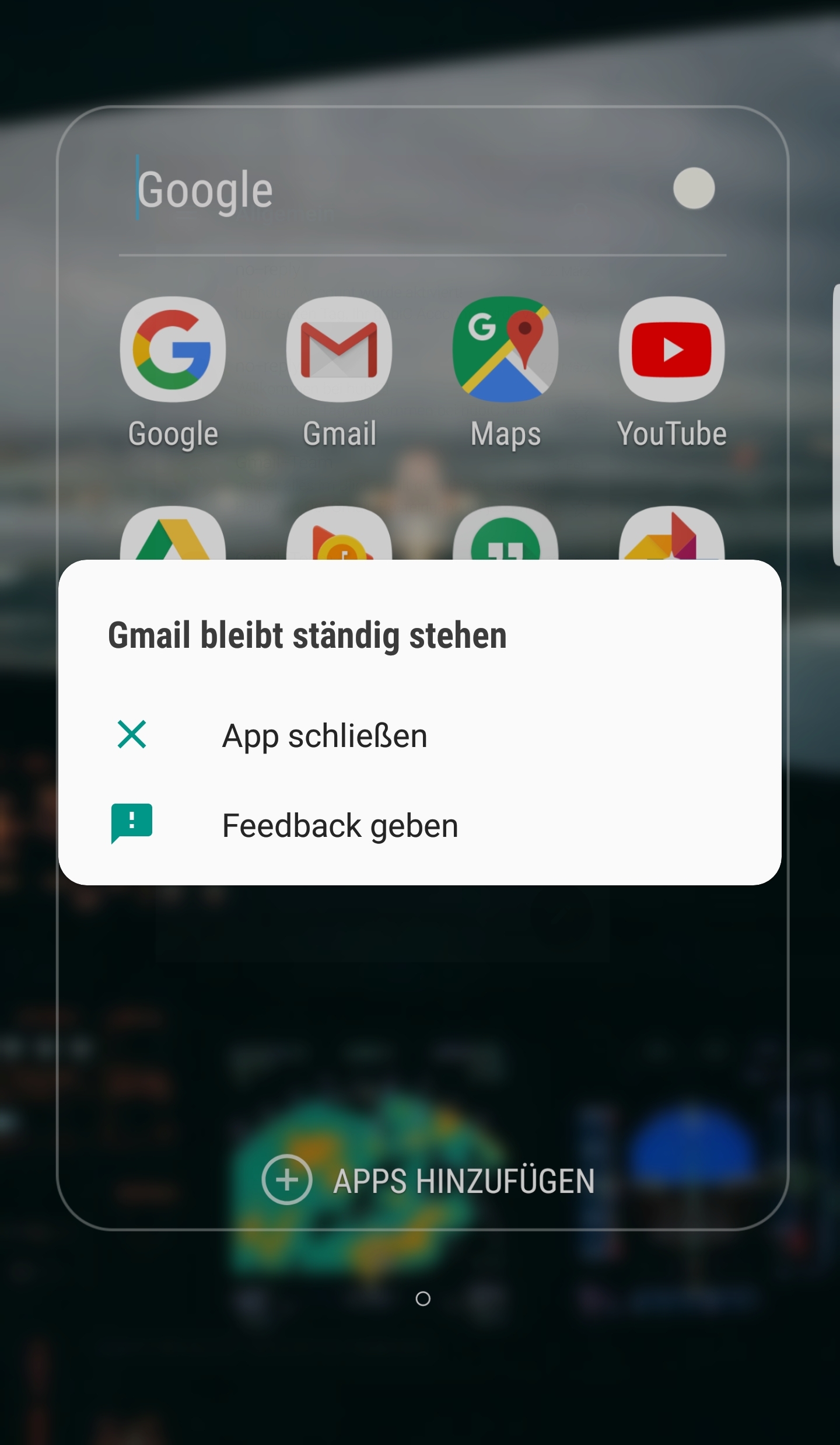 Gelöst Samsung Galaxy S7 — Nach Oreo Update lassen sich