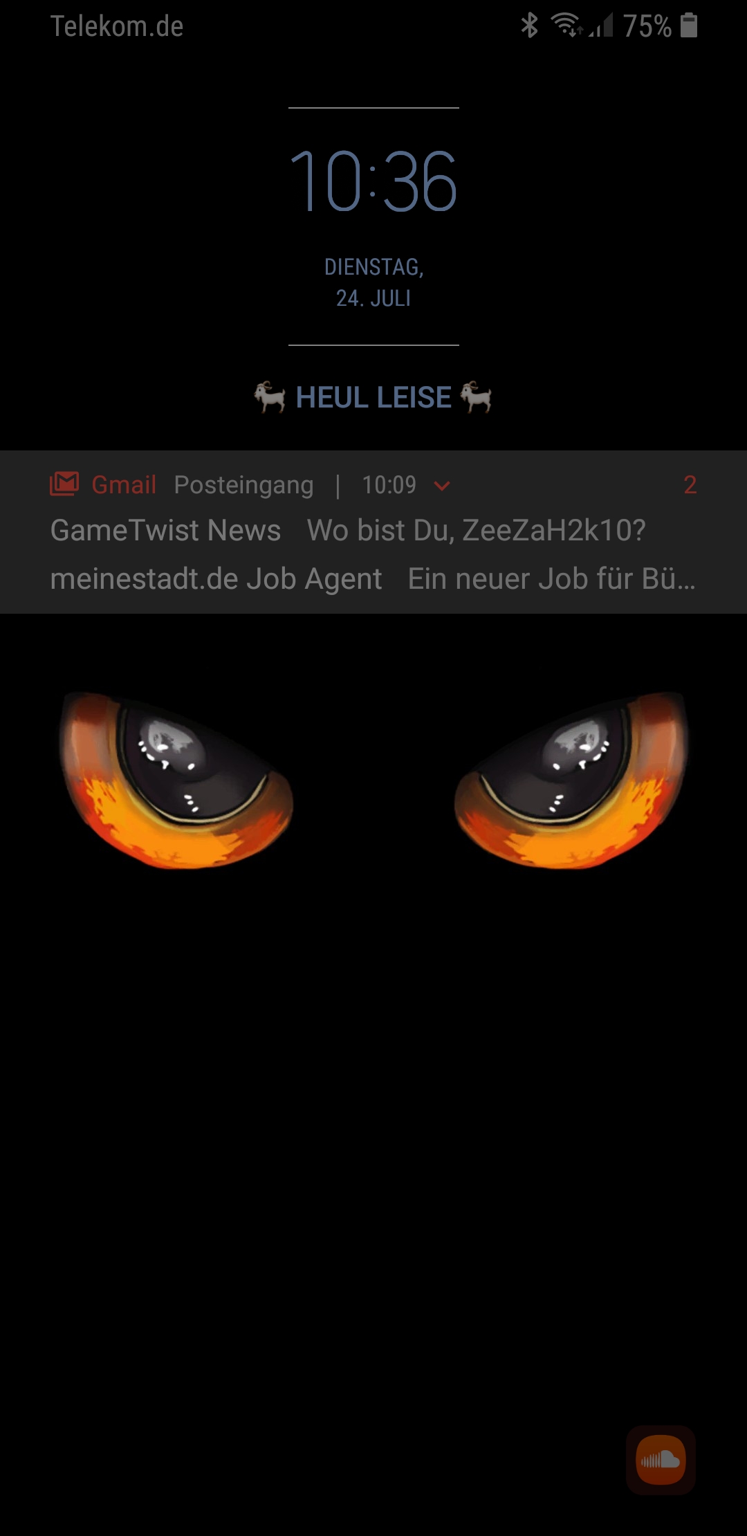Gelöst 1. Auffälligkeit S9 Startbildschirm Hintergrund