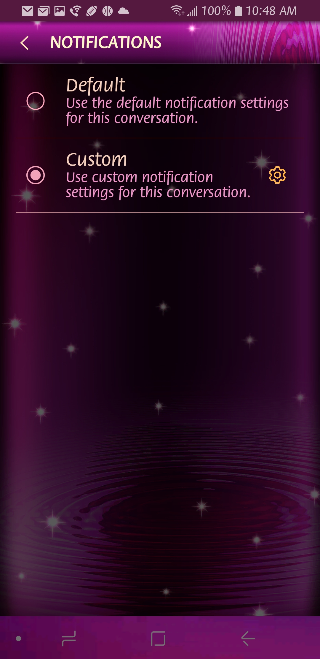 Bring back the individual text tones and notifications on S9 Samsung