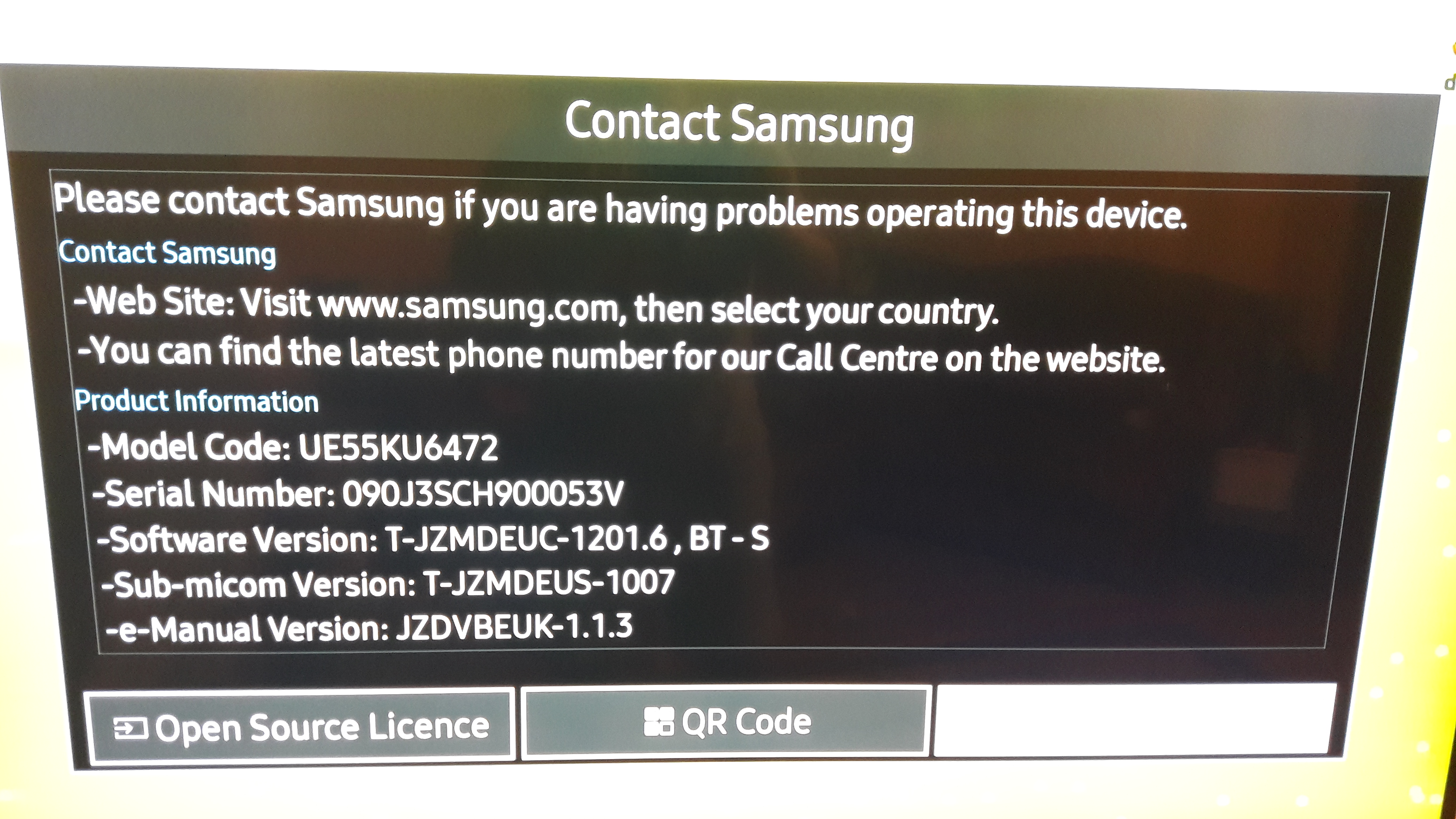 √ Serial Number Lookup Samsung Tv Spartan Tree