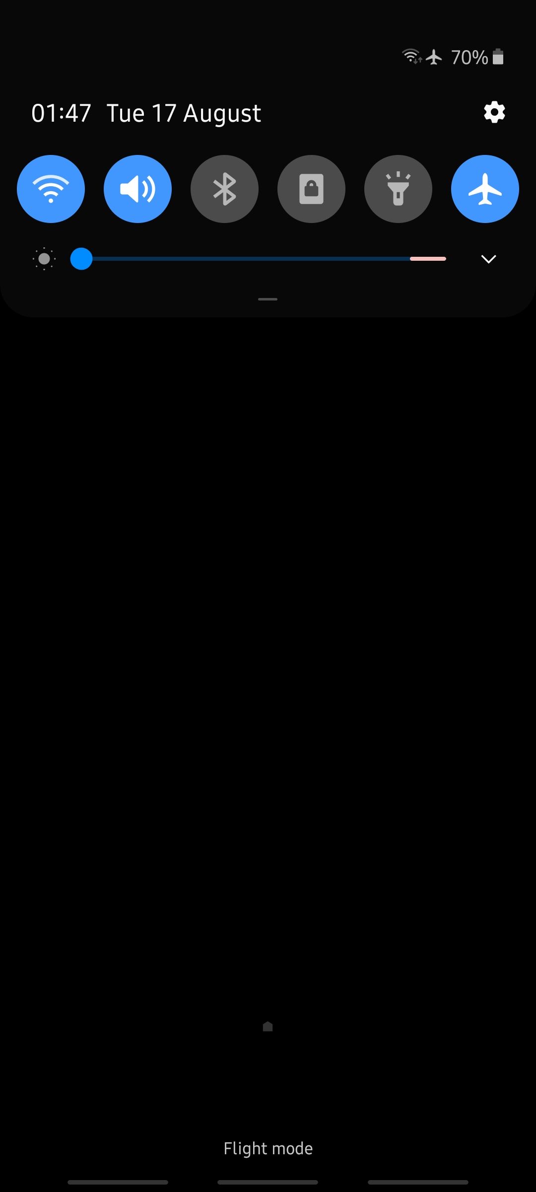 NOTIFICATION Android System USB Connector Connected/Disconnected