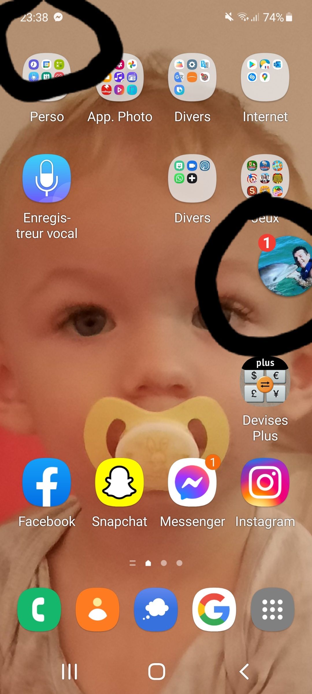 Résolu Problème avec notifications messenger A72 Page 3 Samsung