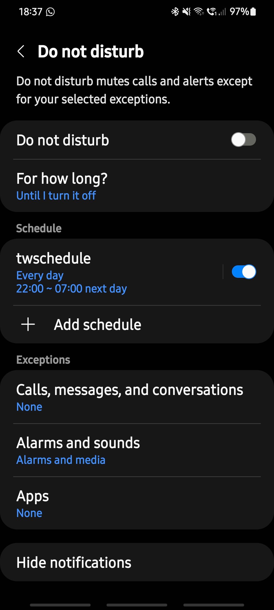 Do not disturb not working! Samsung Community