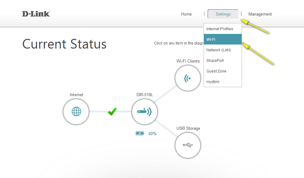 How do I change the name of my router? DLink Denmark