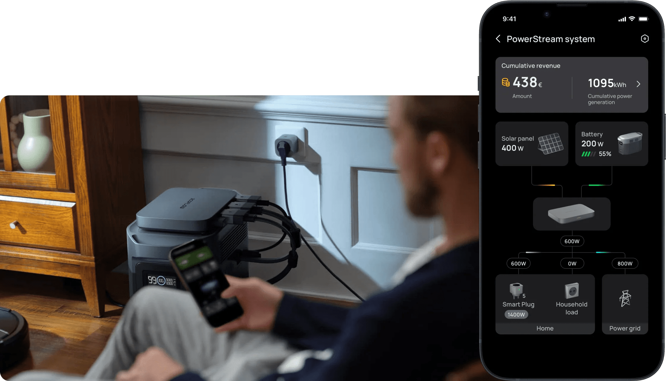 EcoFlow PowerStream Microinverter 800W Powerland.co.uk