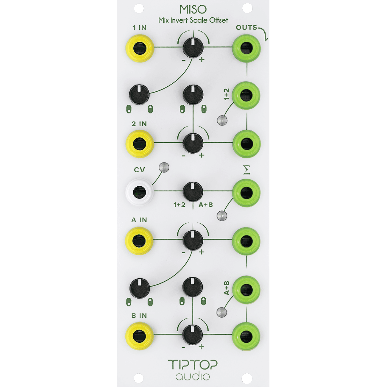 Tiptop Audio MISO Eurorack Utility Module Elevator Sound Europe