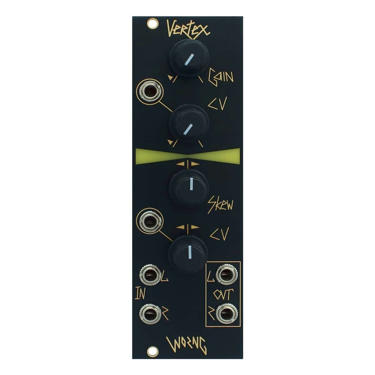 Worng Vertex Stereo VCA Eurorack Module Elevator Sound Europe