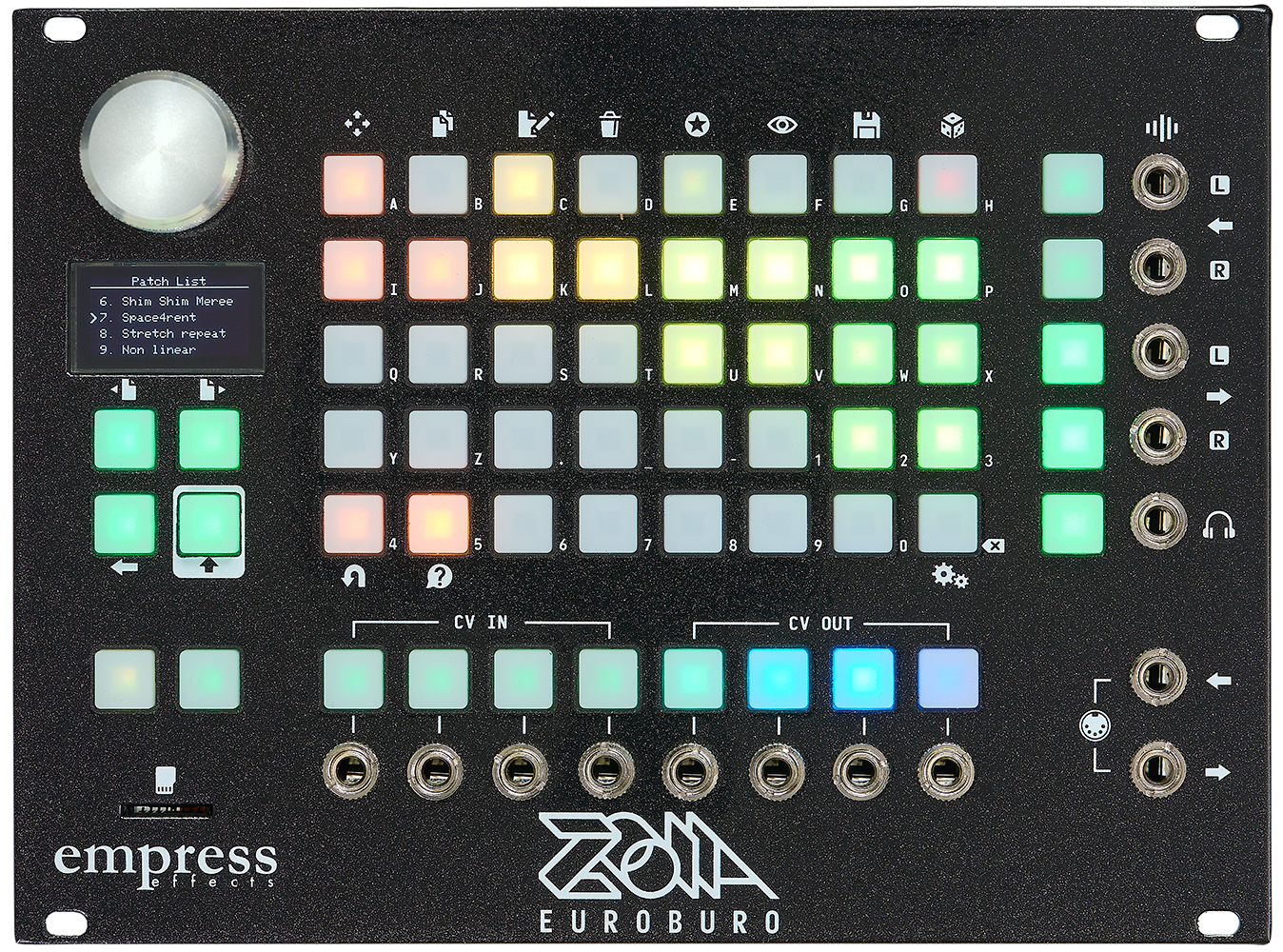 Empress Effects Zoia Euroburo Eurorack MultiFX Module Elevator Sound