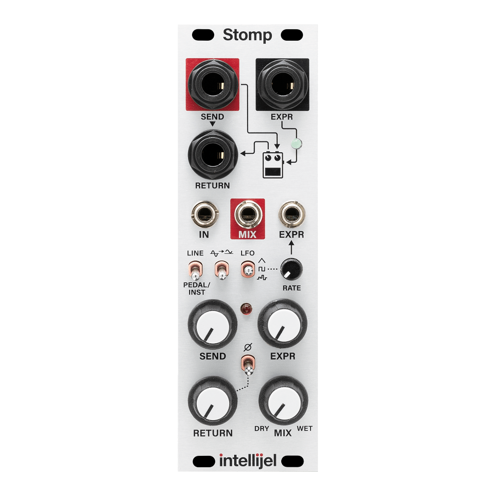 Intellijel Stomp Eurorack Effects Pedal Send and Return Module