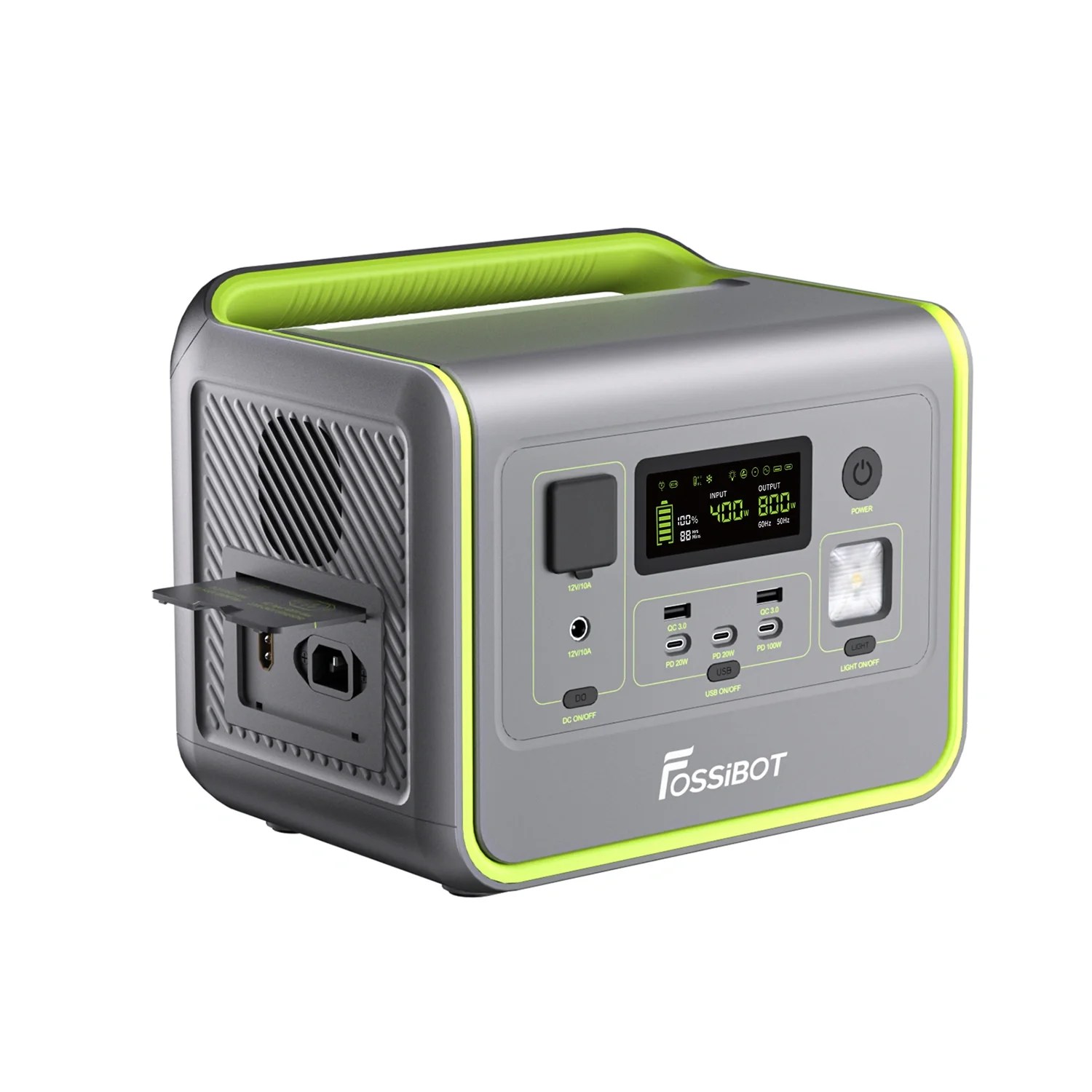 FOSSiBOT F800 Portable Power Station | 800W 512Wh – FOSSiBOT-EU