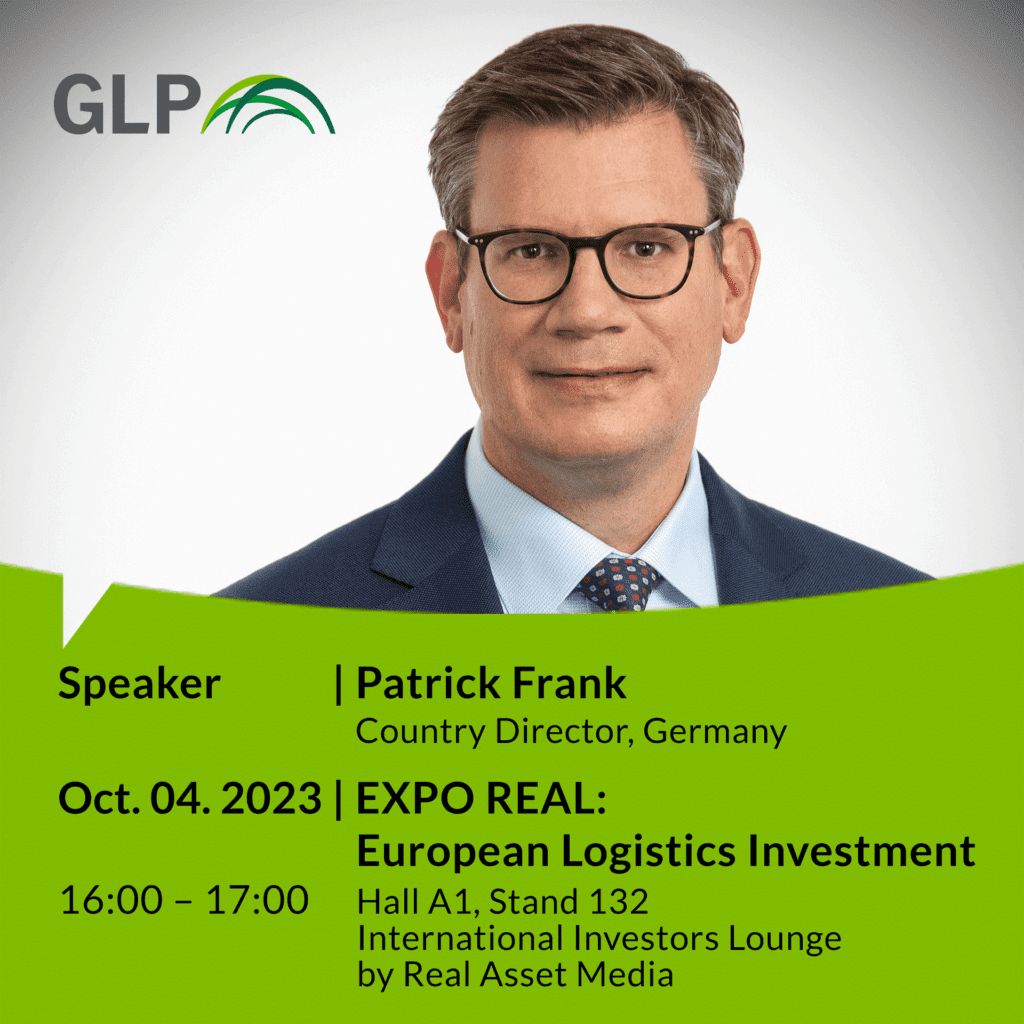 Meet us at Expo Real 2023 GLP Europe
