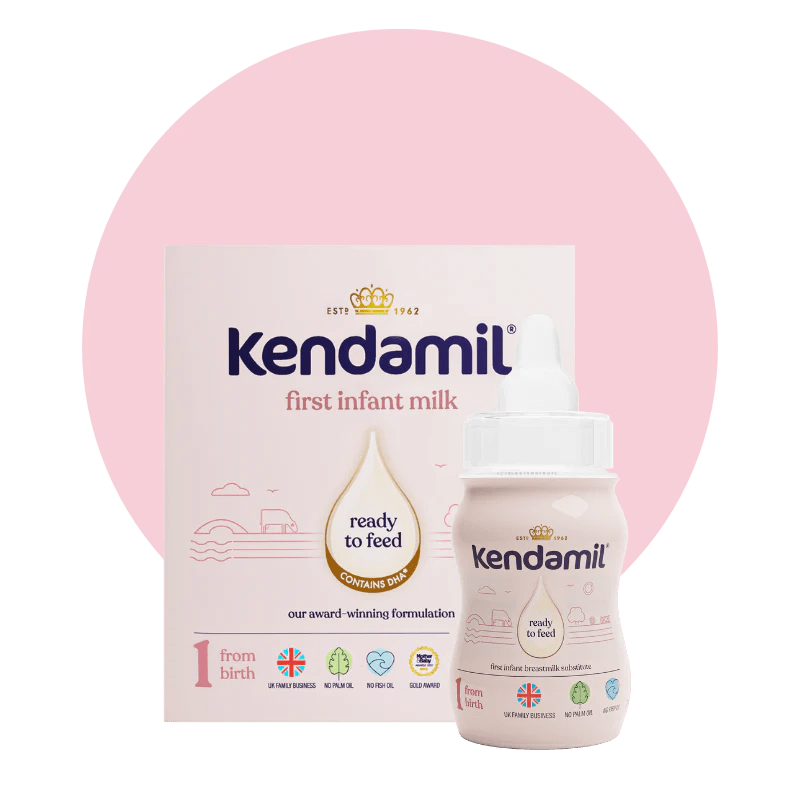 Ready to Feed Ready Made Best Baby Milk Starter Pack Kendamil