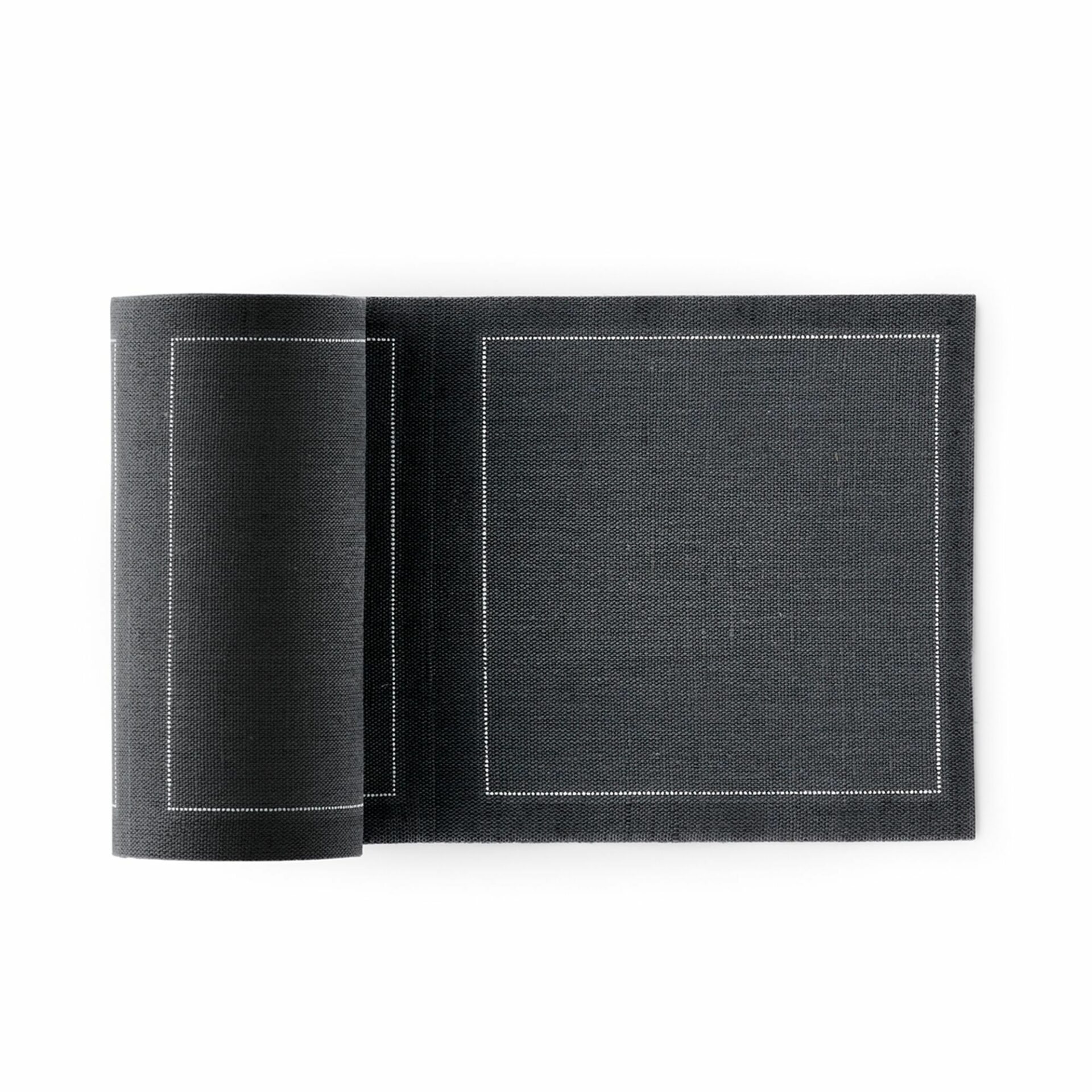 Cloth cocktail napkins. Intense Grey Buy online MY DRAP