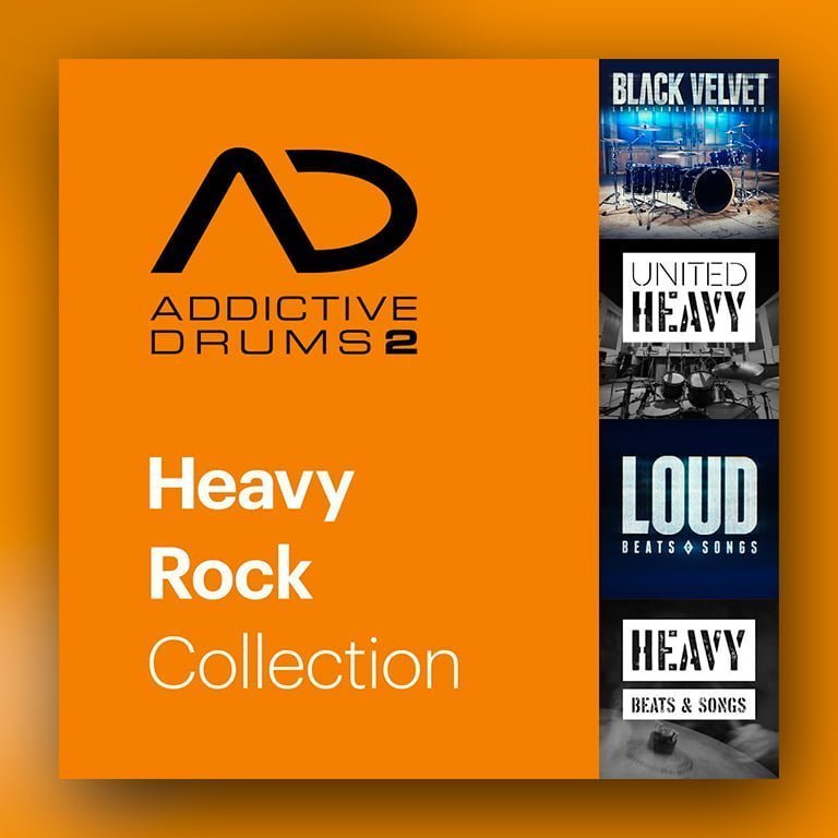 XLN Audio Addictive Drums 2 Heavy Rock Collection PluginsMasters
