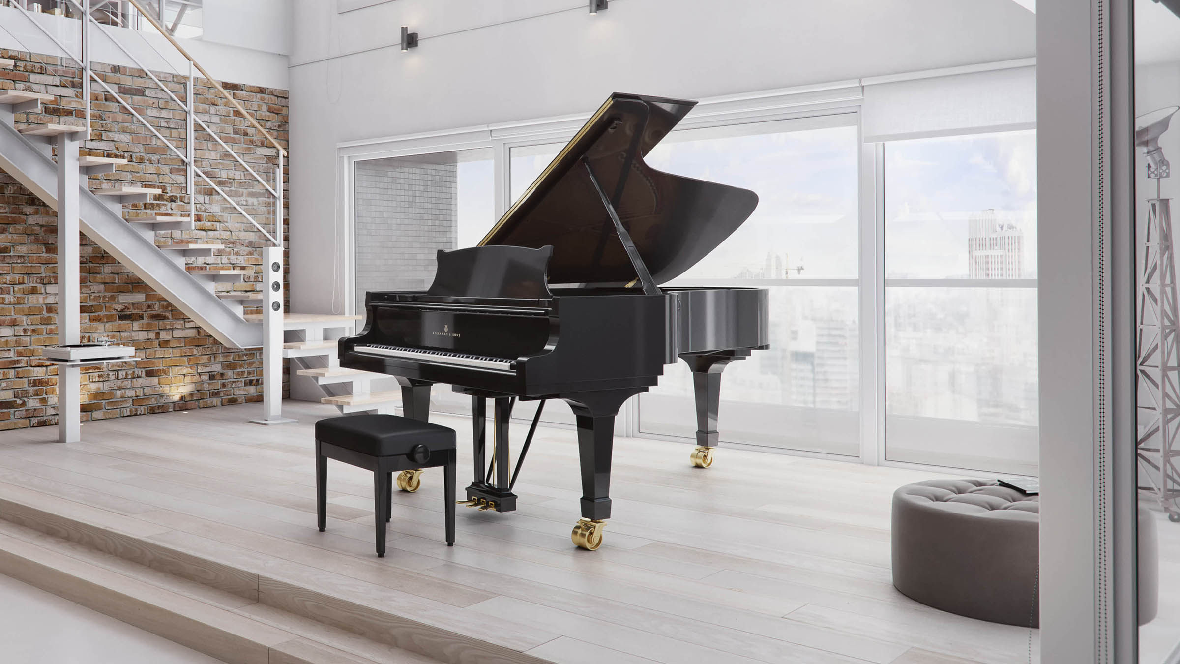 Steinway & Sons Grand Piano C227 The Piano Details Steinway & Sons Grand Piano C227 The Piano Details
