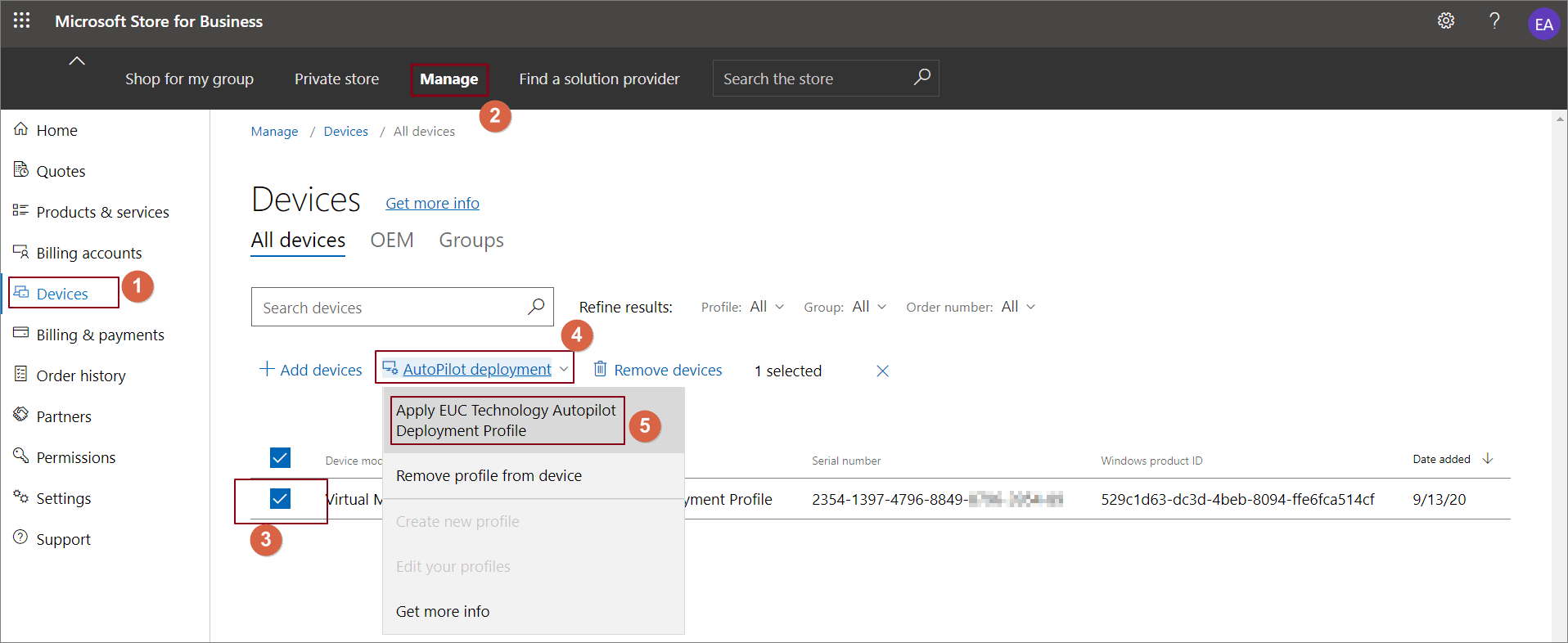 Step by step guide Provision Windows 10 devices with Autopilot (UserDriven Azure AD Joined