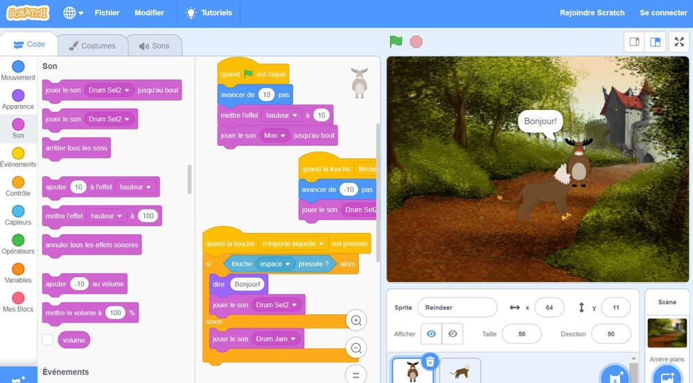 Création d’un jeu vidéo d’animation Eudaemonia