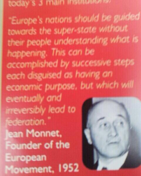European Union What Did Monnet Say About Europe S Nations And The Superstate Eu Funded Pro Eu Troll