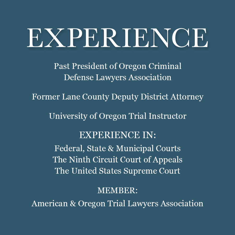 Eugene Oregon Personal Injury, Criminal, Family Attorneys