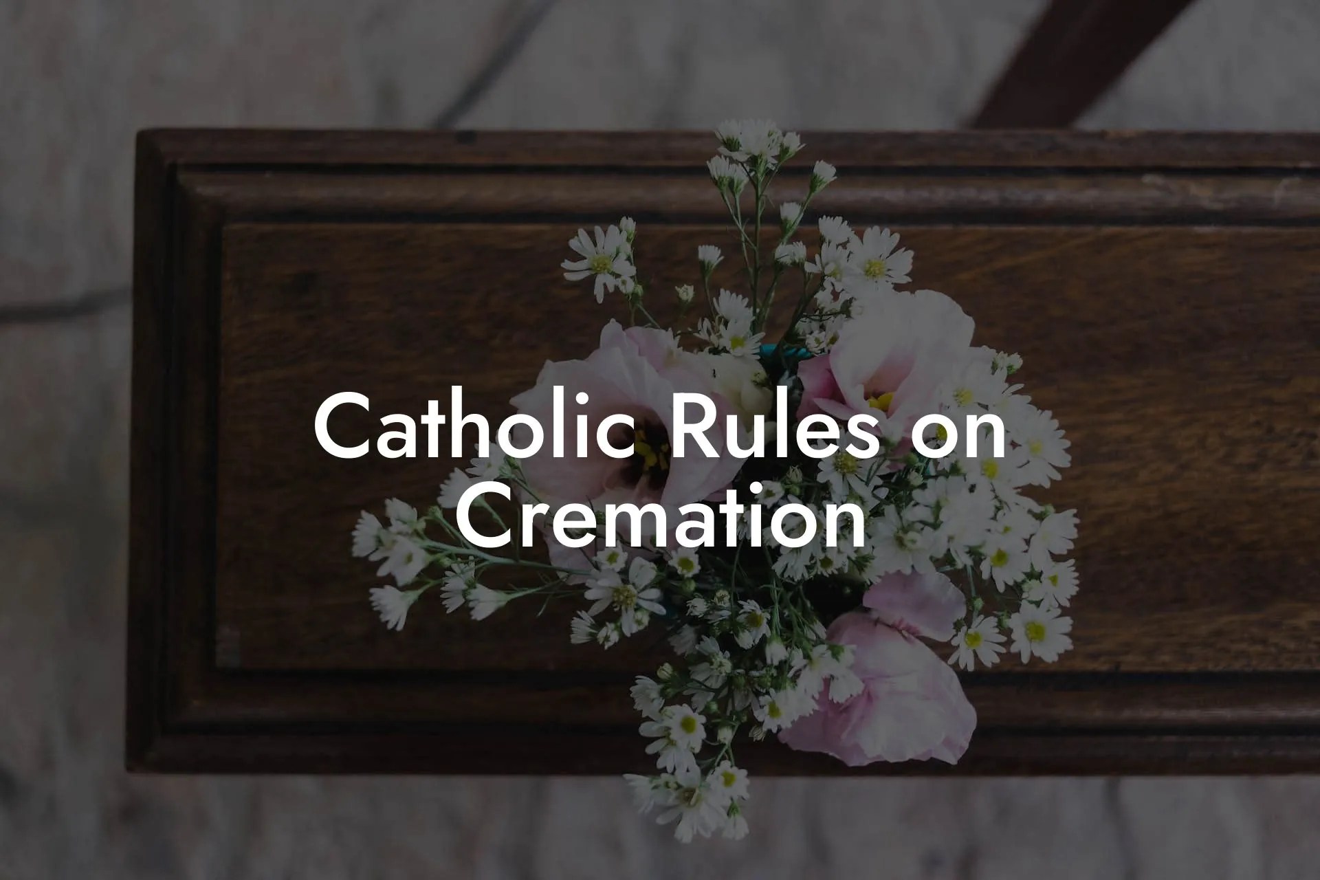 Catholic Rules on Cremation Eulogy Assistant