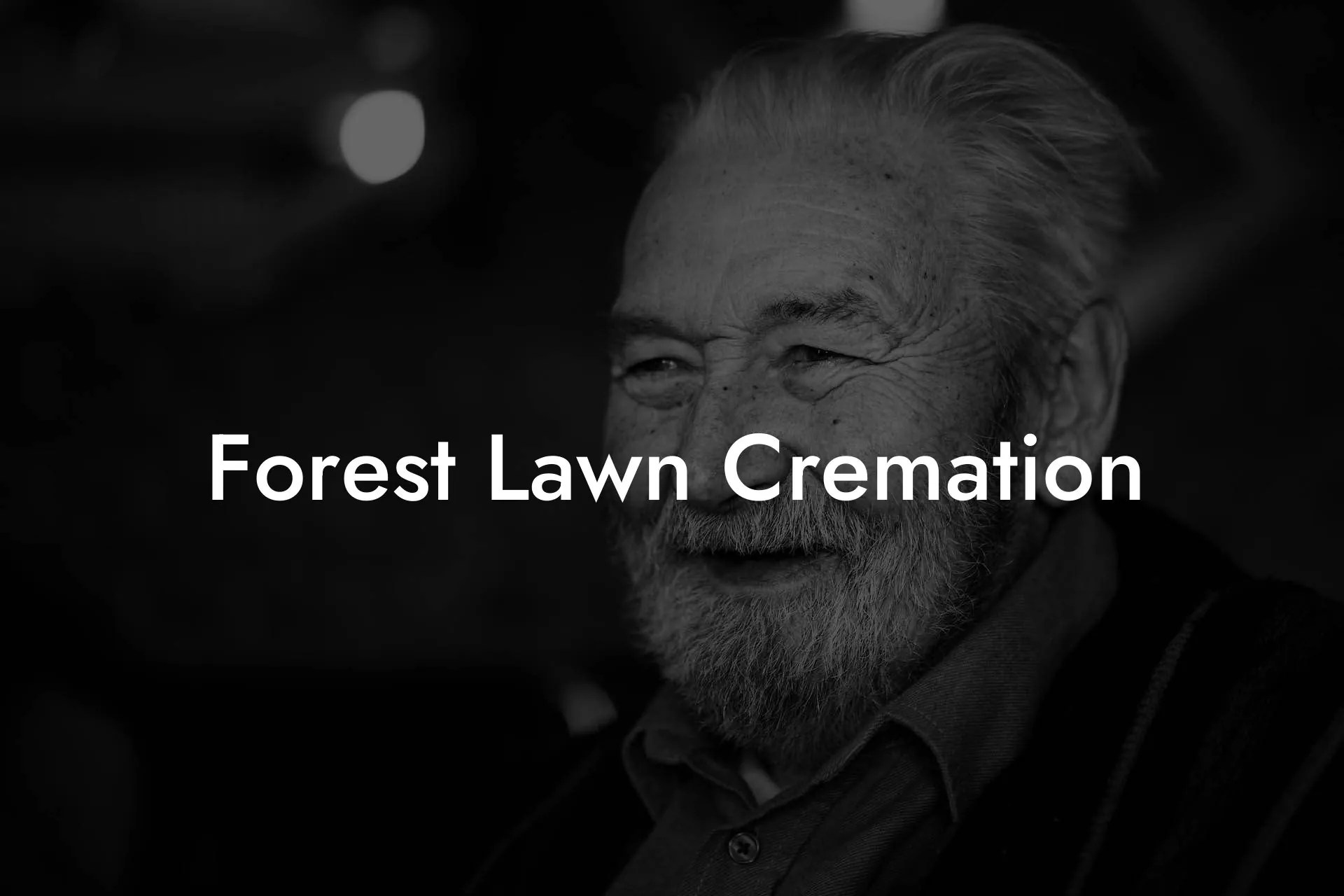 Forest Lawn Cremation Eulogy Assistant