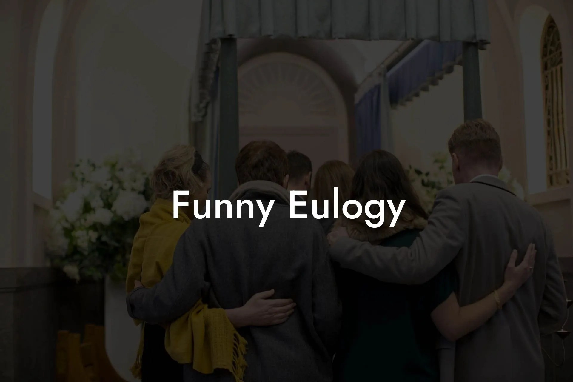 Funny Eulogy Eulogy Assistant
