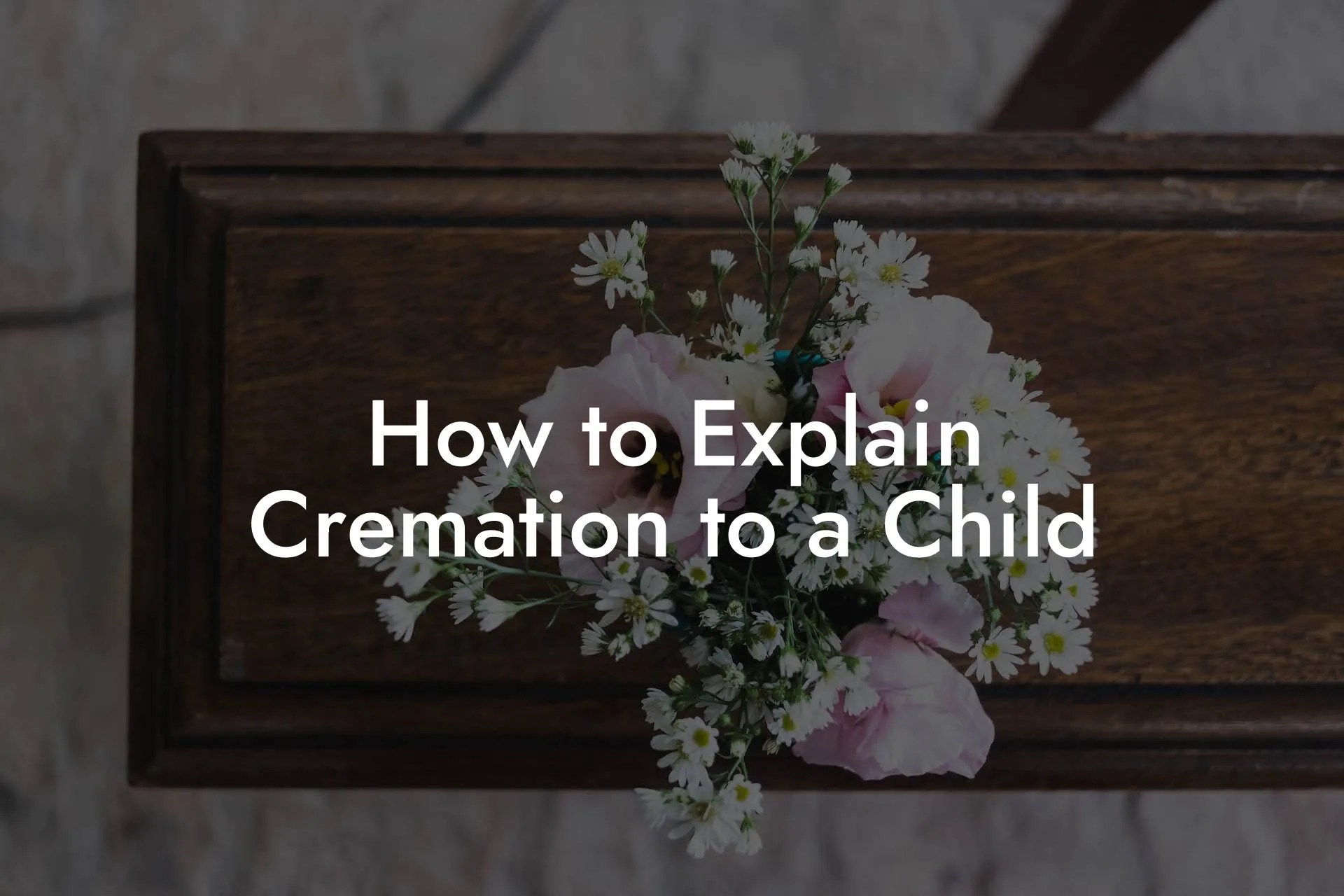 How to Explain Cremation to a Child Eulogy Assistant