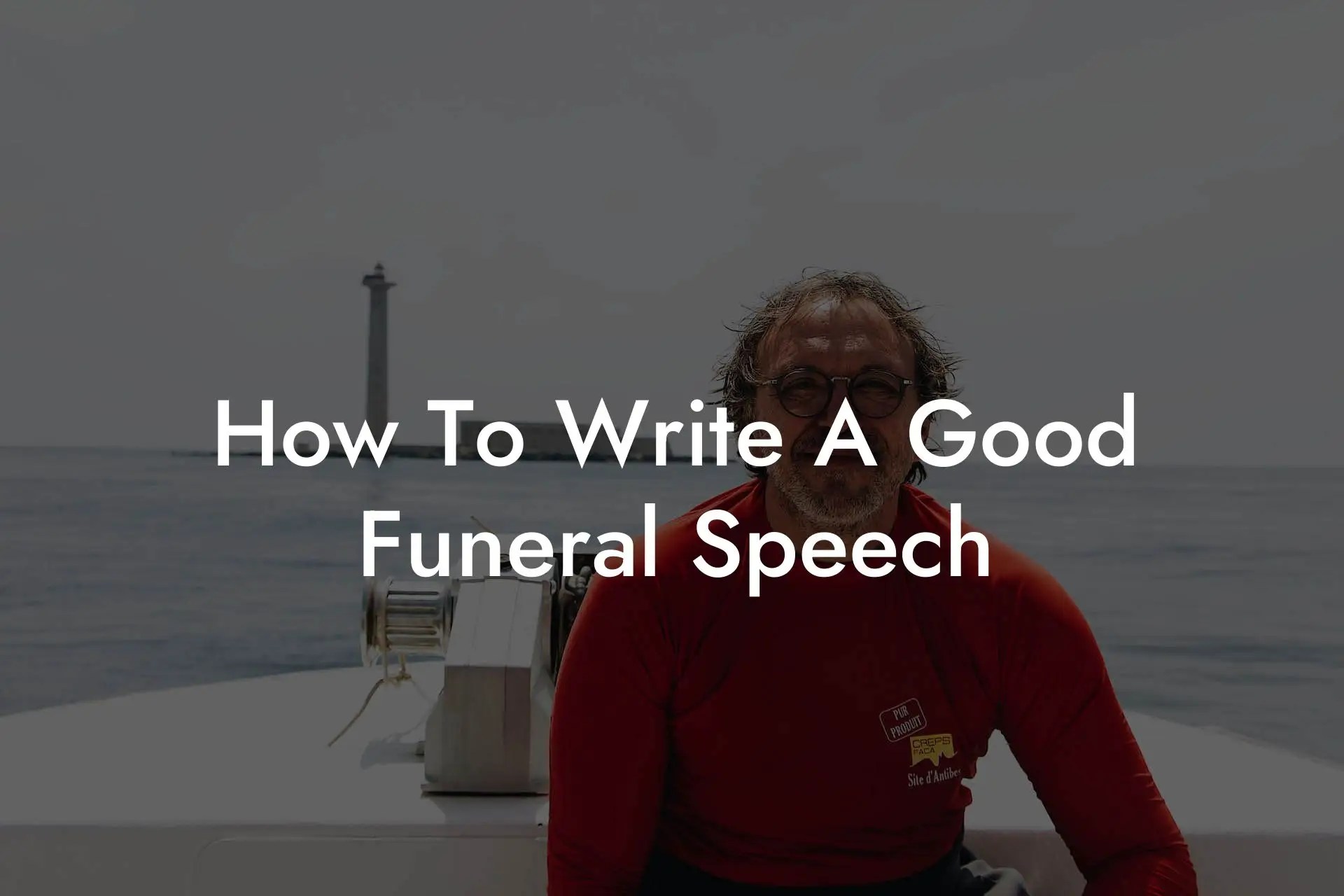 How To Write A Good Funeral Speech Eulogy Assistant