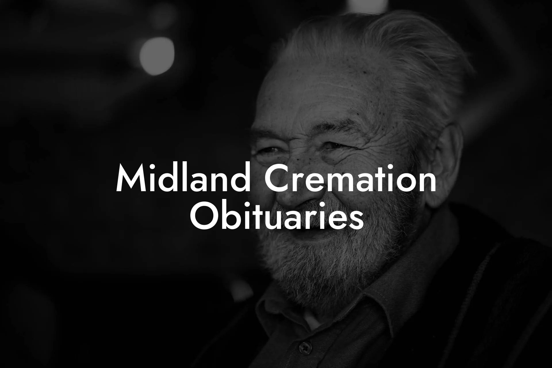 Midland Cremation Obituaries Eulogy Assistant