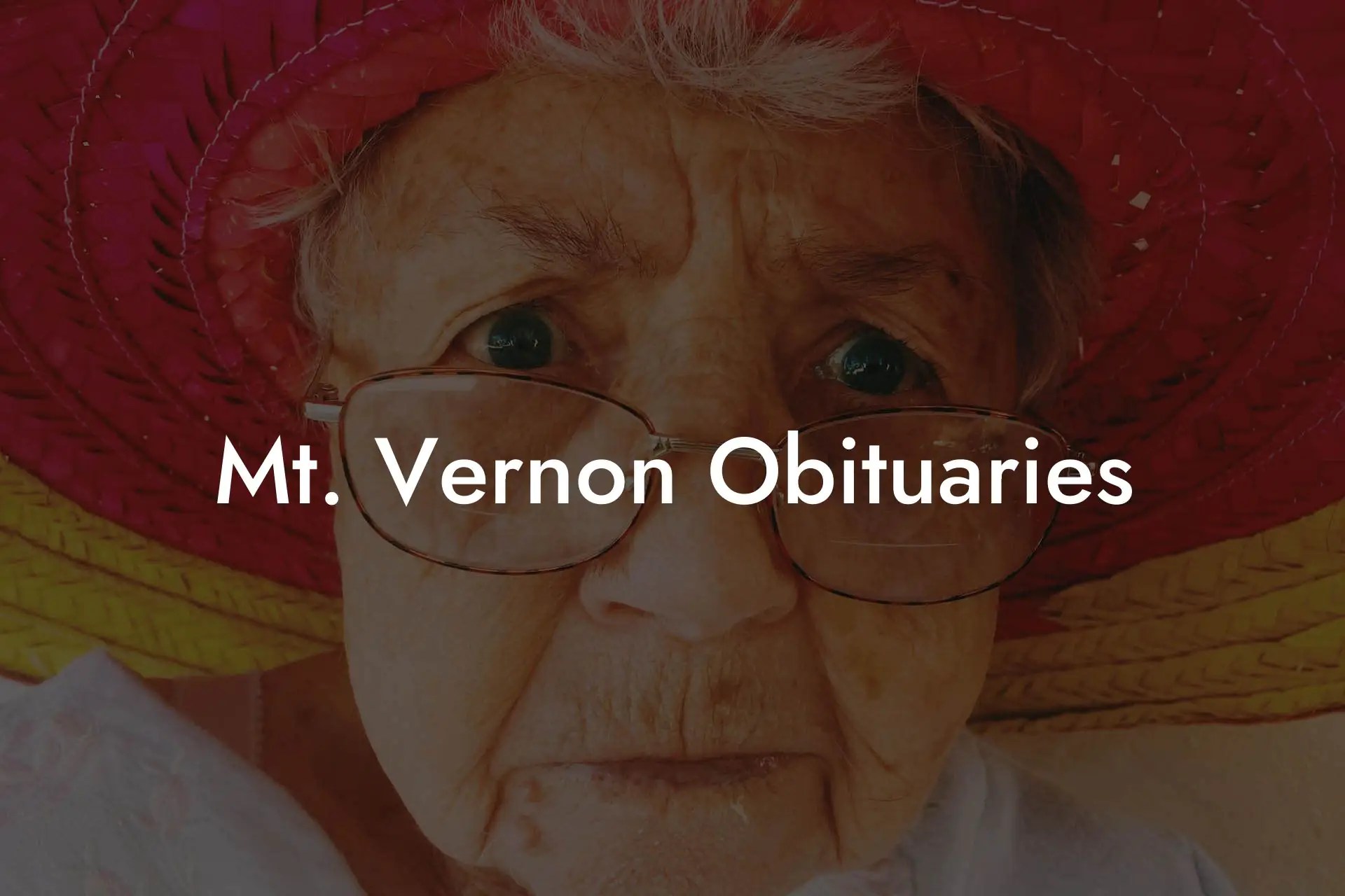 Mt. Vernon Obituaries Eulogy Assistant