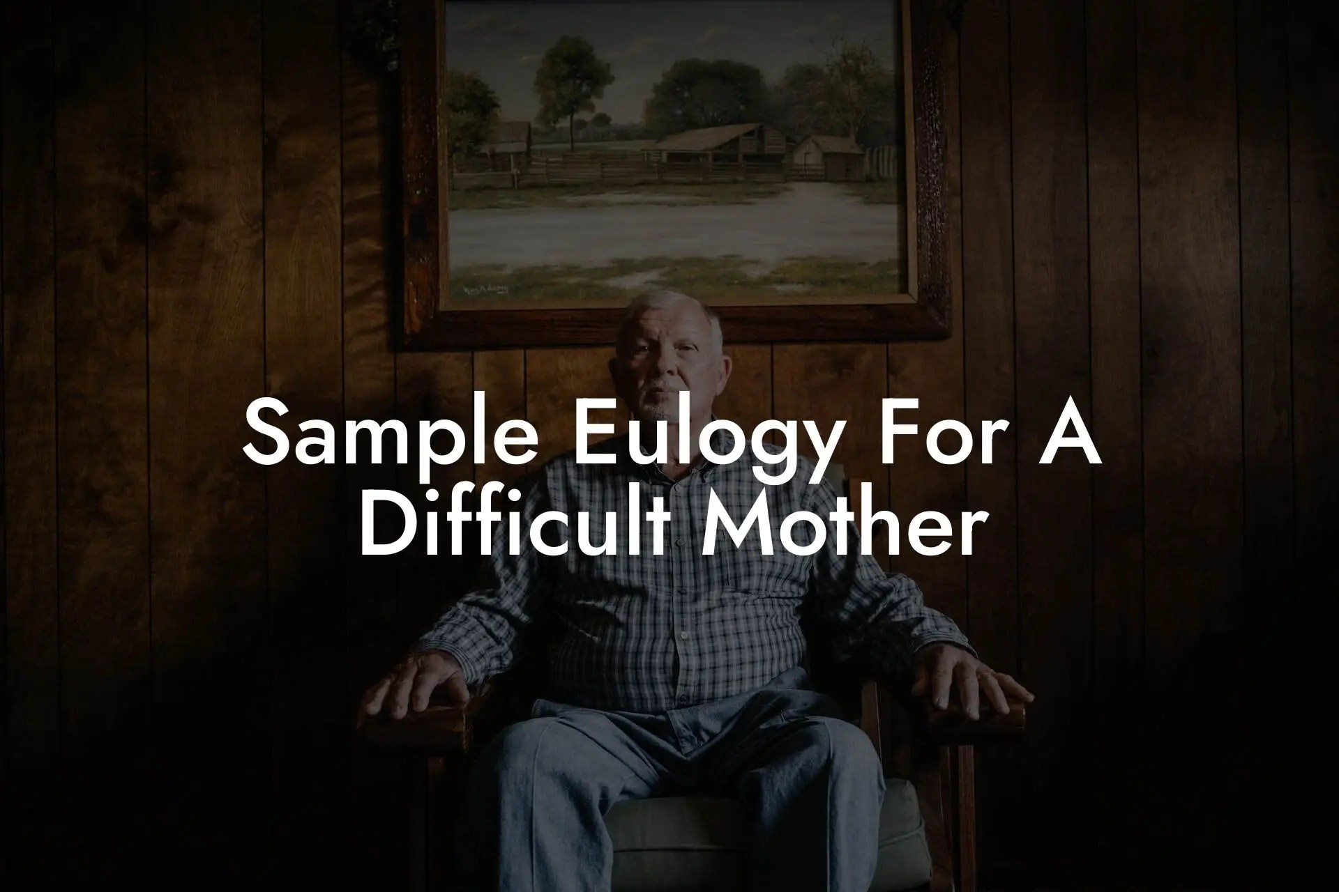 Sample Eulogy For A Difficult Mother Eulogy Assistant