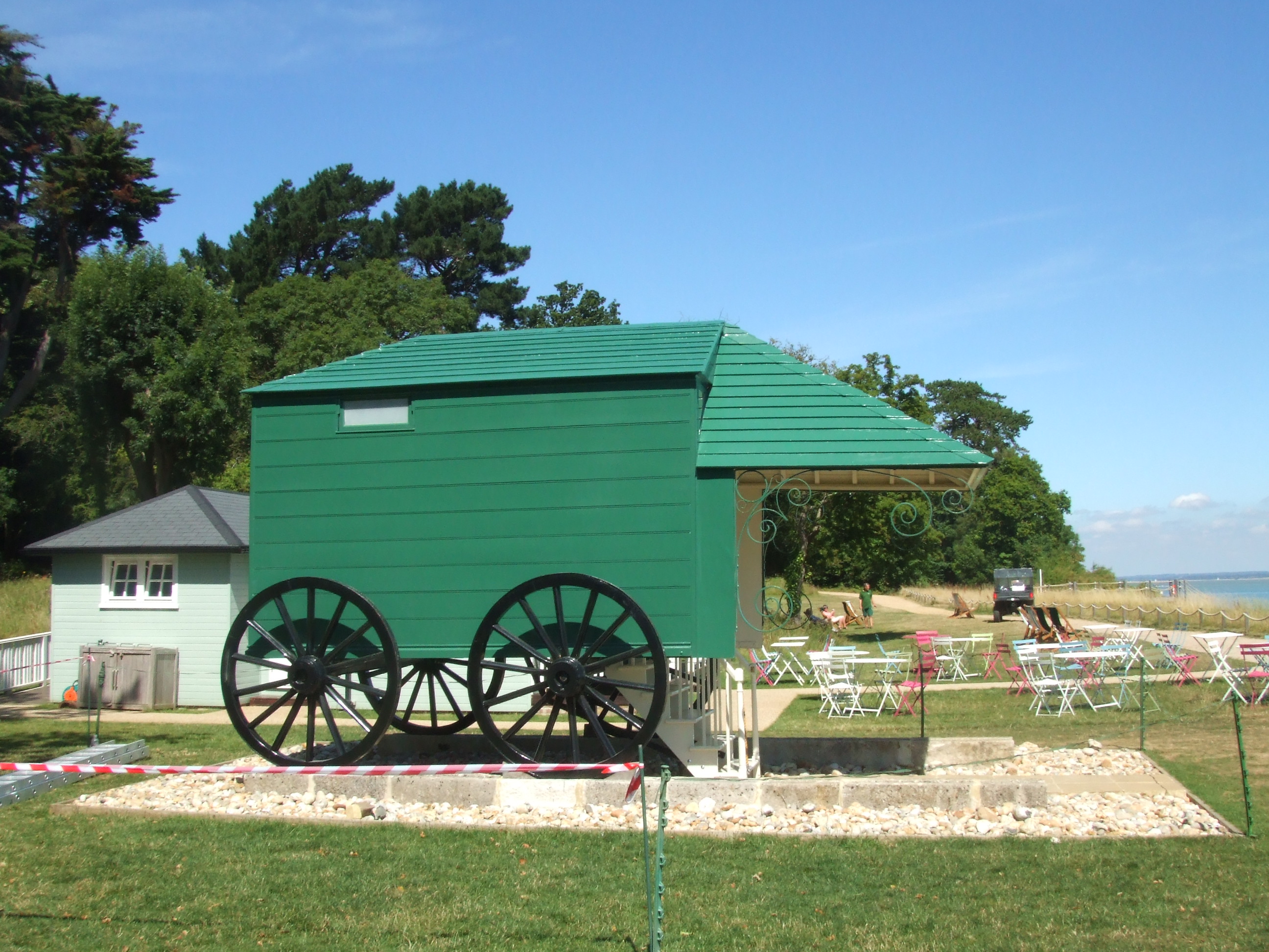 Queen Victoria's Bathing Machine Maritime, Reproductions, Windows