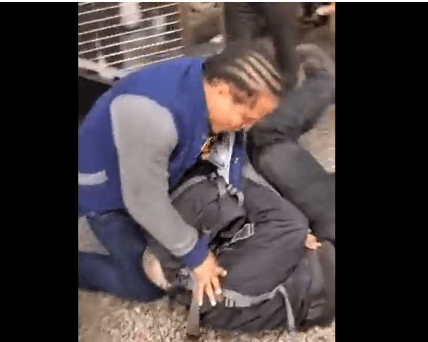 Ukraine's 'Twitter Hero', A US Army Veteran Getting Thrashed Goes Viral