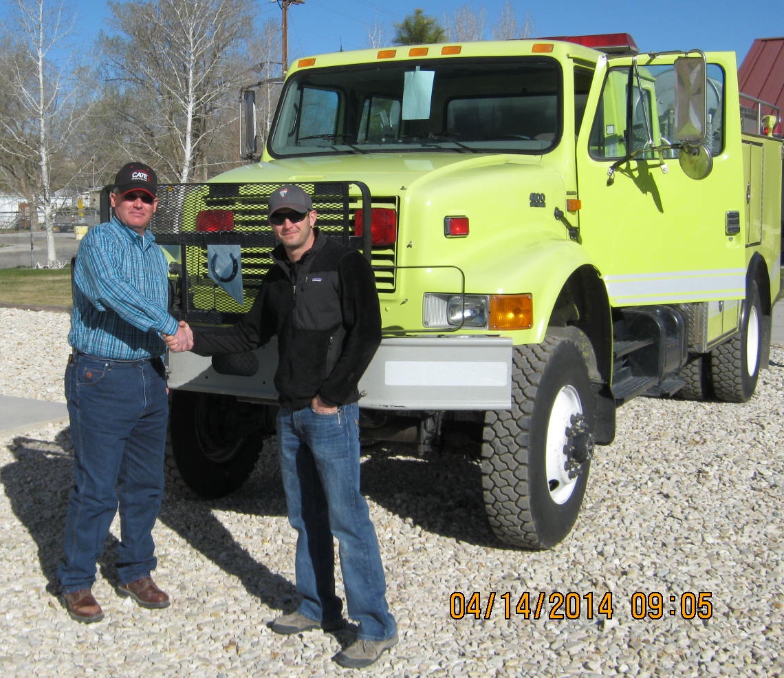 BLM transfers fire engine to Eureka