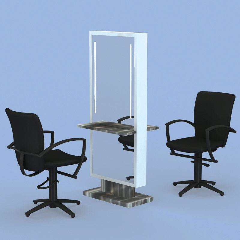 Delorean Salon Mirror Salon Furniture Salon Wall Mirror