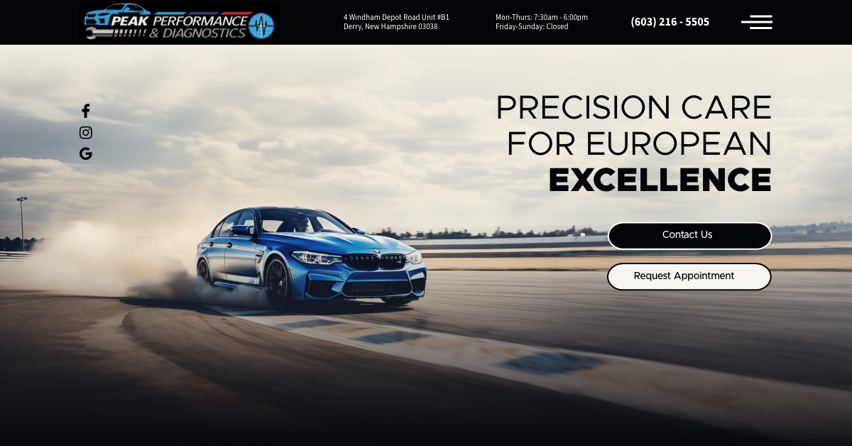 European Auto Repair in Derry, NH Professional Auto Care