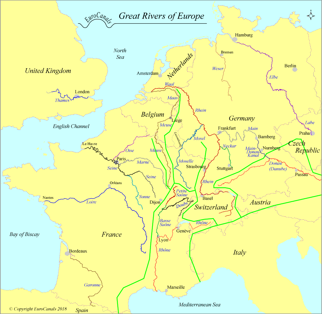 Great Rivers of Europe