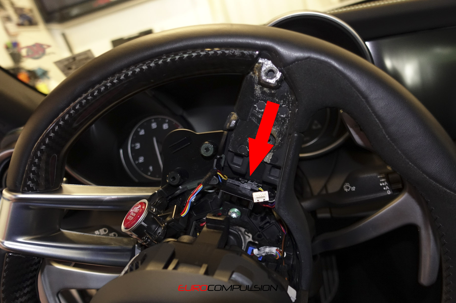 Diy Alfa romeo giulia & alfa romeo stelvio stop/start ignition switch